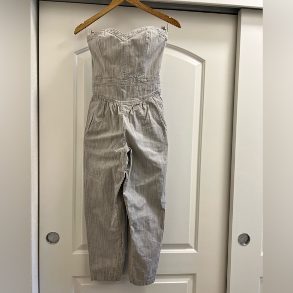 Rebeca Taylor La Vie Crisp Stripe Jumpsuit - Picture 8 of 15